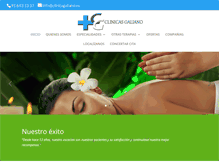 Tablet Screenshot of clinicagaliano.es